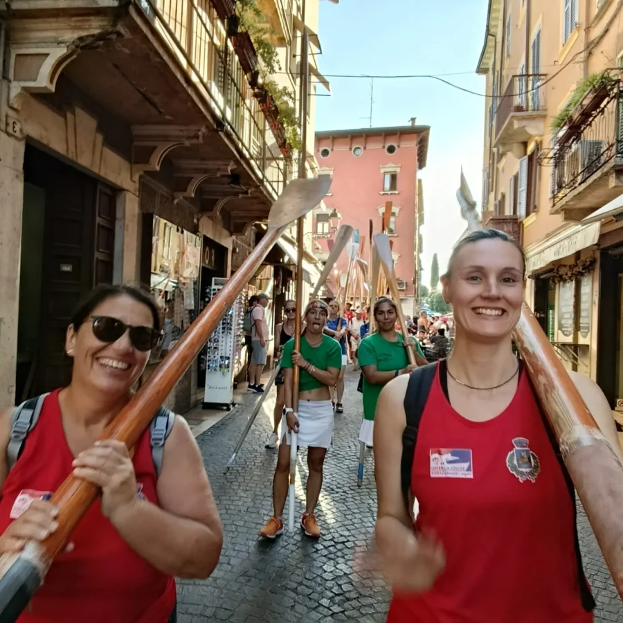 Equipaggi in sfilata al Palio delle Mura di Peschiera 2026
