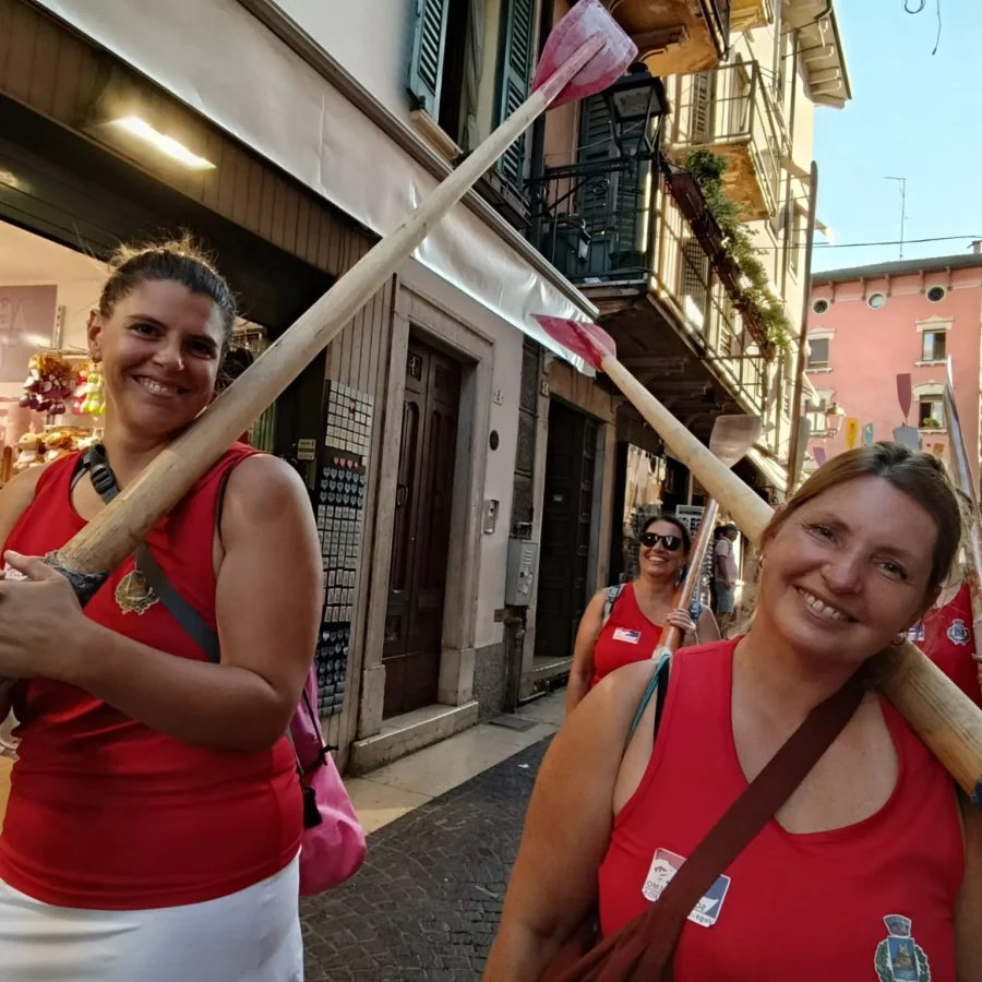 Equipaggi in sfilata al Palio delle Mura di Peschiera 2026